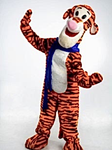 Тигра ростовая кукла